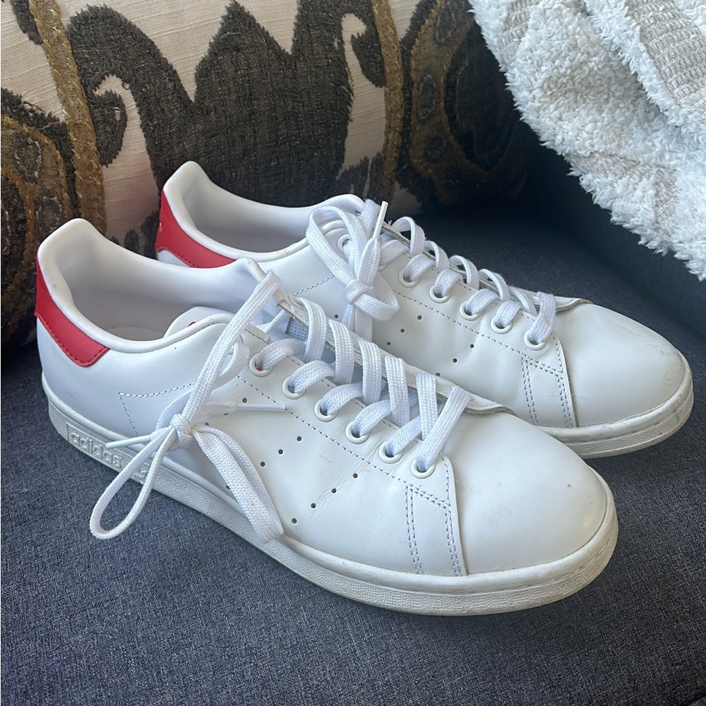White and red Adidas originals